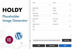 Holdy – Placeholder Image Generator .0