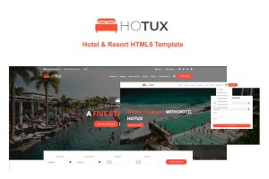 Hotux – Hotel & Resort HTML5 Template