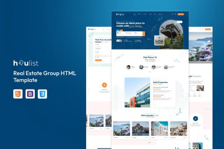 Houlist – Real Estate Group HTML Template