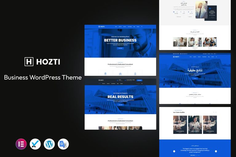 Hozti – Business WordPress Theme