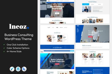 Ineoz- Business Consulting 2.1 WordPress Theme