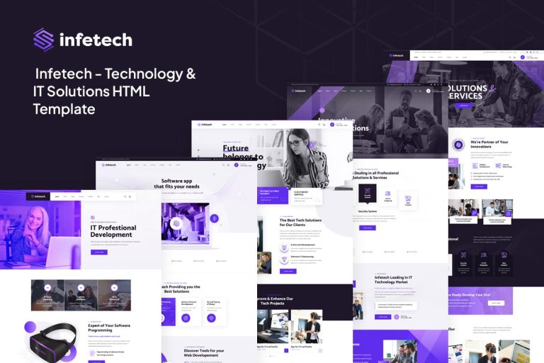 Infetech – Technology & IT Solutions HTML