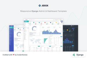 Jidox – Django Admin Dashboard Template