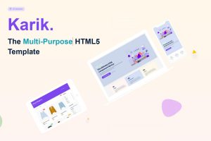 Karik – The Multipurpose HTML5 Template