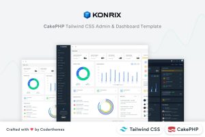Konrix – React Tailwind CSS Admin & Dashboard