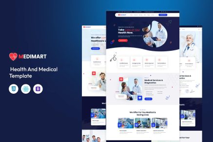 Medimart – Health & Medical React Next Js Templae
