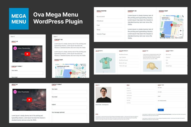 Mega Menu WordPress Plugin – Ova