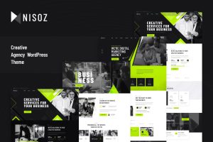 Nisoz – Creative Agency WordPress Theme