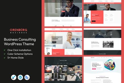 Orenburg- Business Consulting 2.3 WordPress Theme
