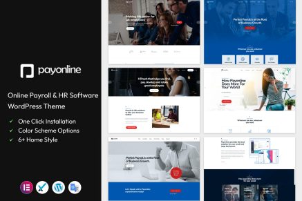 Payonline- Online Payroll and HR 2.8 WordPress Theme