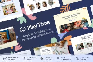 Play Time – Day Care & Kindergarten WordPress Theme