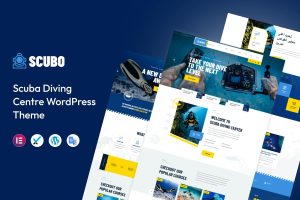 Scubo – Scuba Diving Centre WordPress Theme