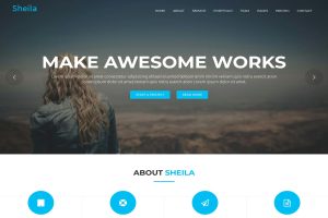Sheila – Material Design Agency WordPress Theme