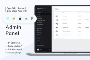 SpinRide – Bike Store Admin Panel with App