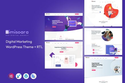 Timisoara- Digital Marketing 3.0.1 WordPress Theme