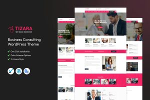 Tizara – Business Consulting WordPress Theme