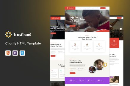 Trusthand - Charity HTML Template