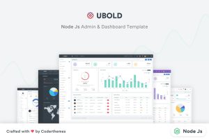 Ubold – NodeJS Admin and Dashboard Template