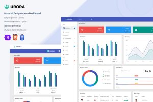Urora – Material Design Admin Dashboard Template