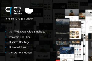 VPB One Page Builder – Addons for VPBakery