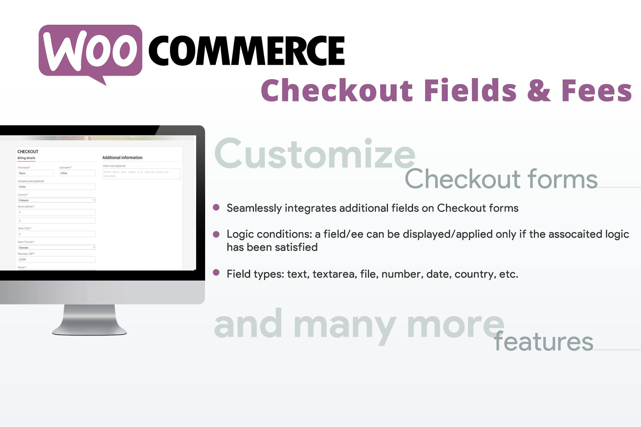 WooCommerce Checkout Fields & Fees 11.2