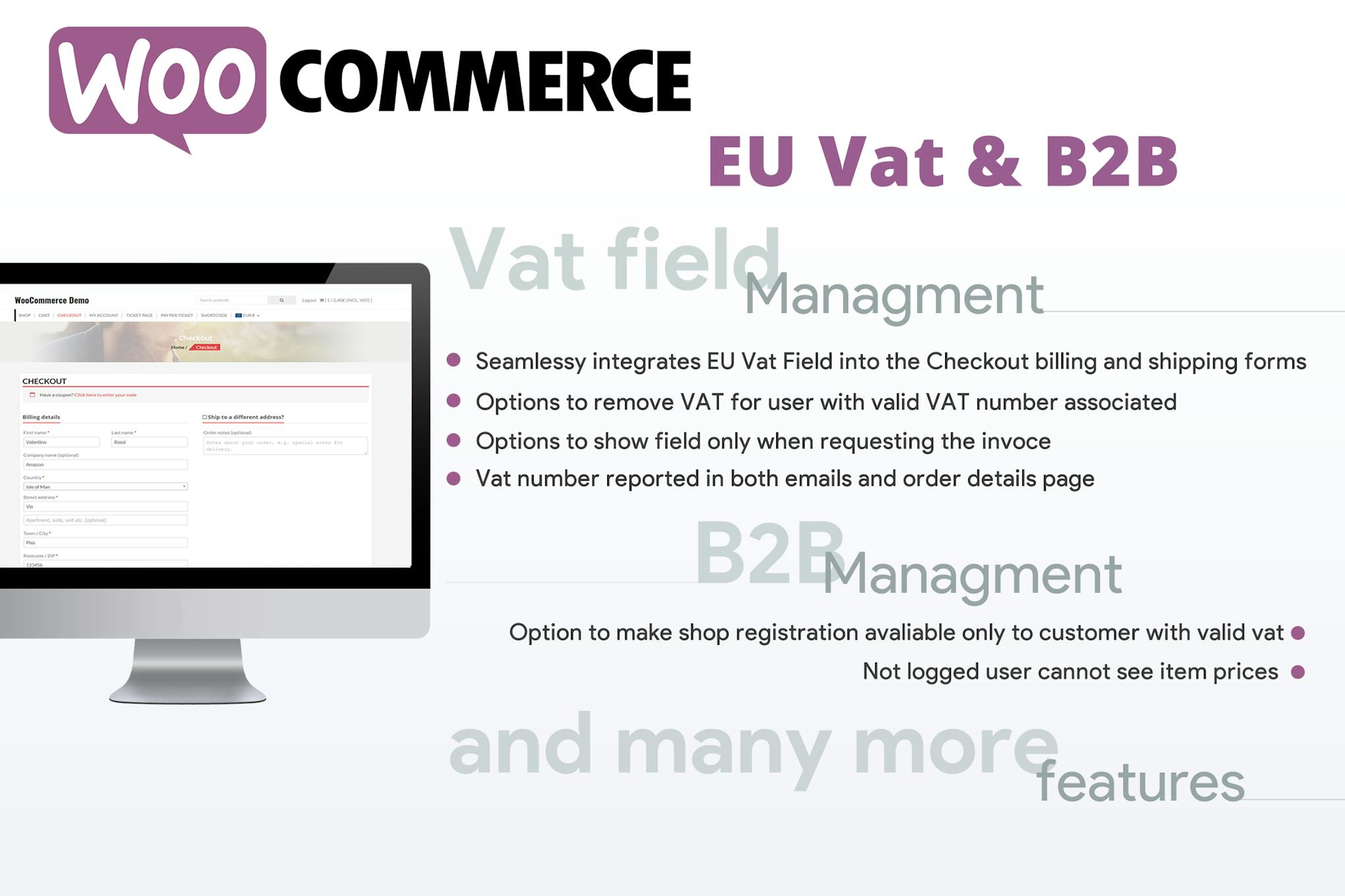 WooCommerce Eu Vat & B2B 13.2