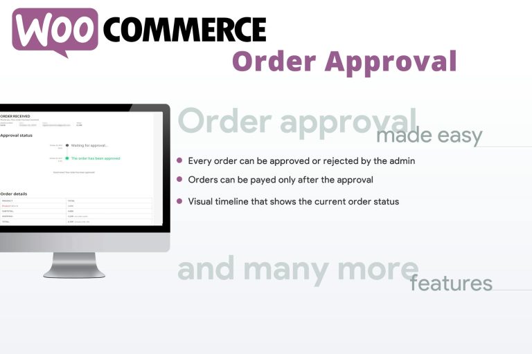 WooCommerce Order Approval .0