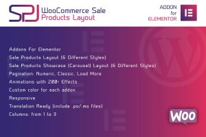 WooCommerce Sale Products Layout for Elementor