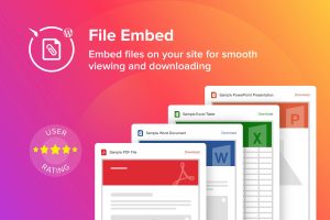WordPress File Embed – Viewer Plugin