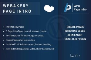 WPBakery Page Intro – Addon for WPBakery