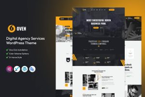 Xoven – Digital Agency Services WordPress Theme
