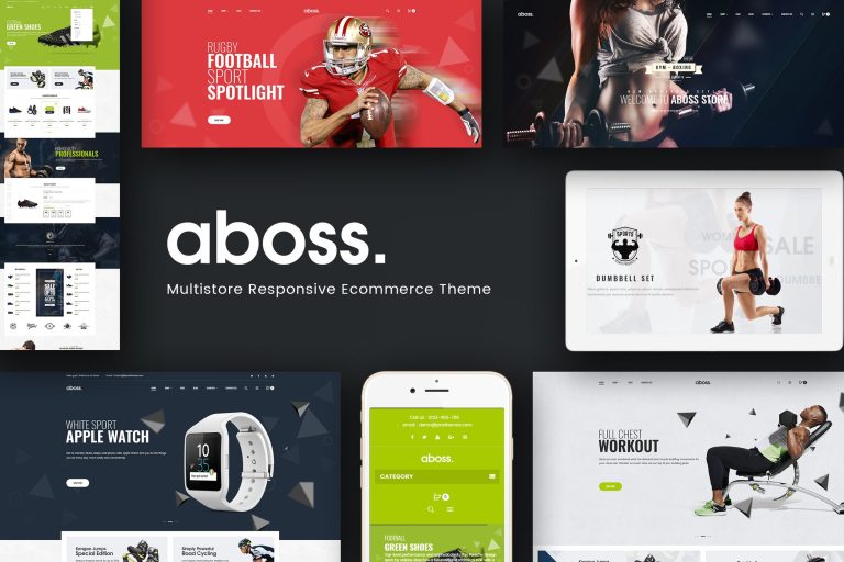 Aboss – Opencart 3 Theme for Sport Shop
