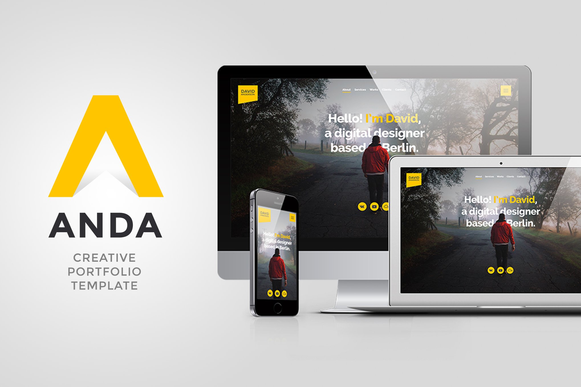Anda- Multipurpose Portfolio Muse Template