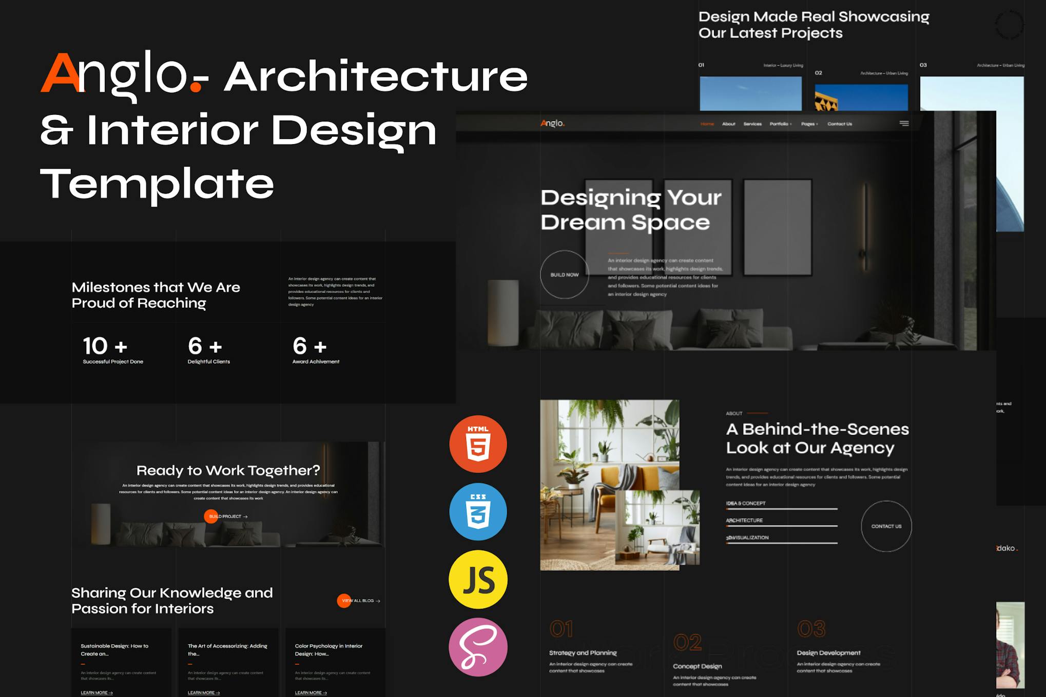 Anglo - Architecture & Interior Design Template
