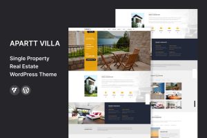APARTT VILLA – Single Property WordPress Theme