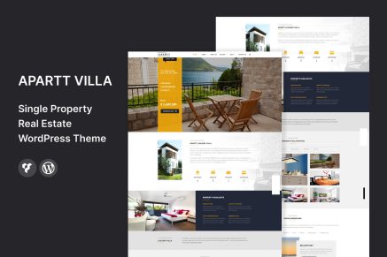 APARTT VILLA- Single Property 3.1 WordPress Theme