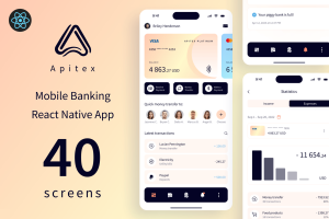 Apitex – React Native Mobile Banking App