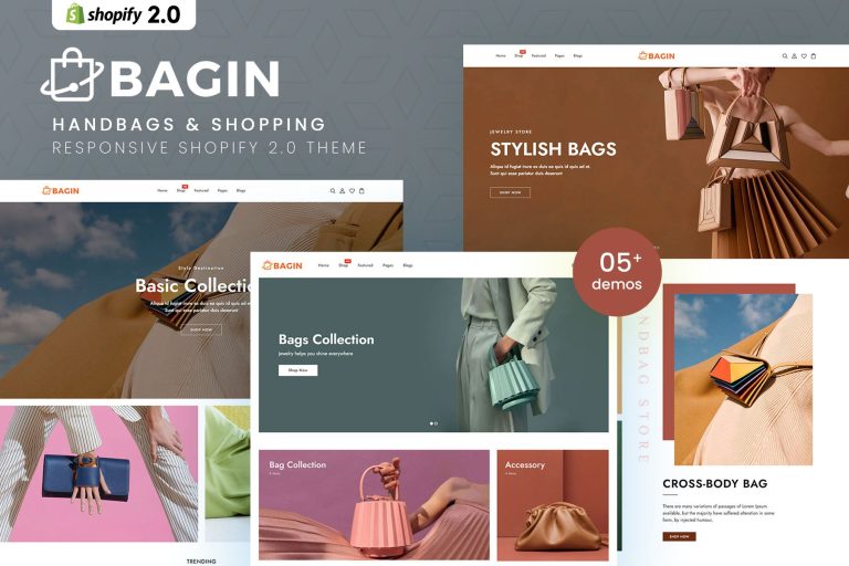 Bagin – Handbags & Shopping Shopify 2.0 Theme