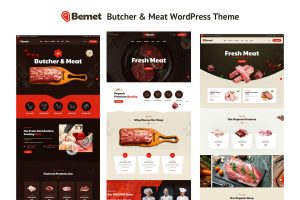 Bemet – Butcher & Meat WordPress Theme