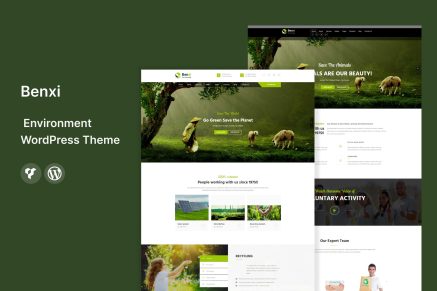 Benxi- Environment 2.8 WordPress Theme