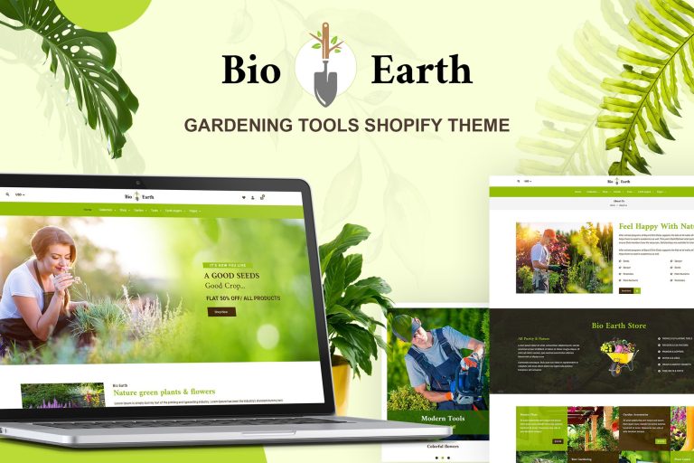 Bio Earth – Landscaping & Gardening Services Shop