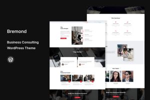 Bremond – Business Consulting WordPress Theme