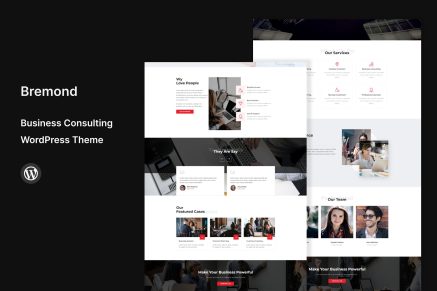Bremond- Business Consulting 1.0.0 WordPress Theme