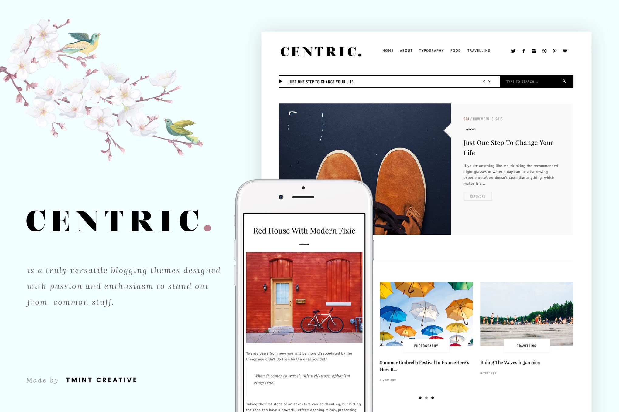 Centric- A Versatile Tumblr Theme