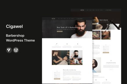 Cigawel- Barbershop 2.2 WordPress Theme