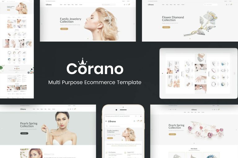 Corano – Jewellery Responsive Prestashop Theme