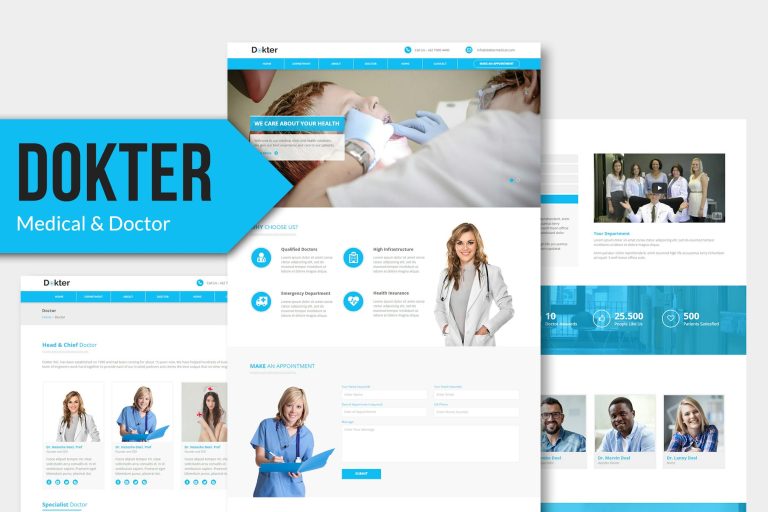Dokter – Medical Muse Template YR