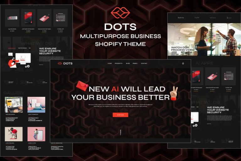 Dots – Software Digital Downloads Shopify Theme