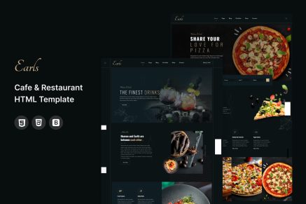 Earls - Restaurant HTML Template