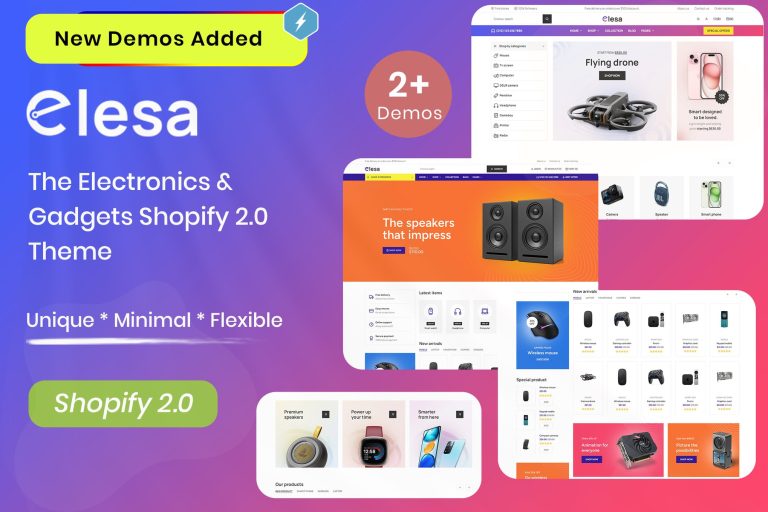 Elesa – Electronics & Gadgets Shopify 2.0 Theme